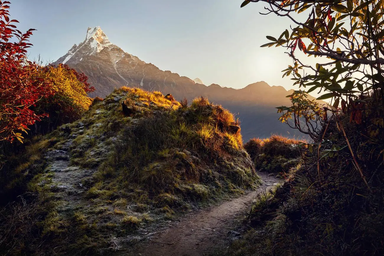 Sunrise at Mardi Himal trek